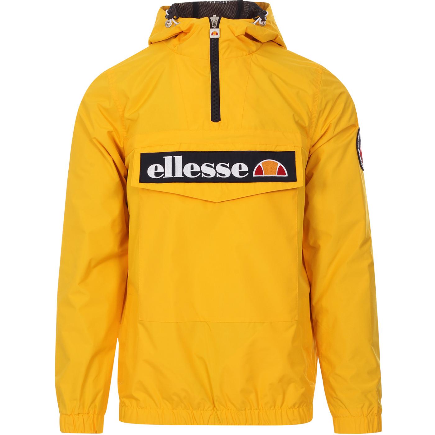 Spijsverteringsorgaan pedaal baas ELLESSE Mont 2 Men's Retro 80s Overhead Jacket Yellow