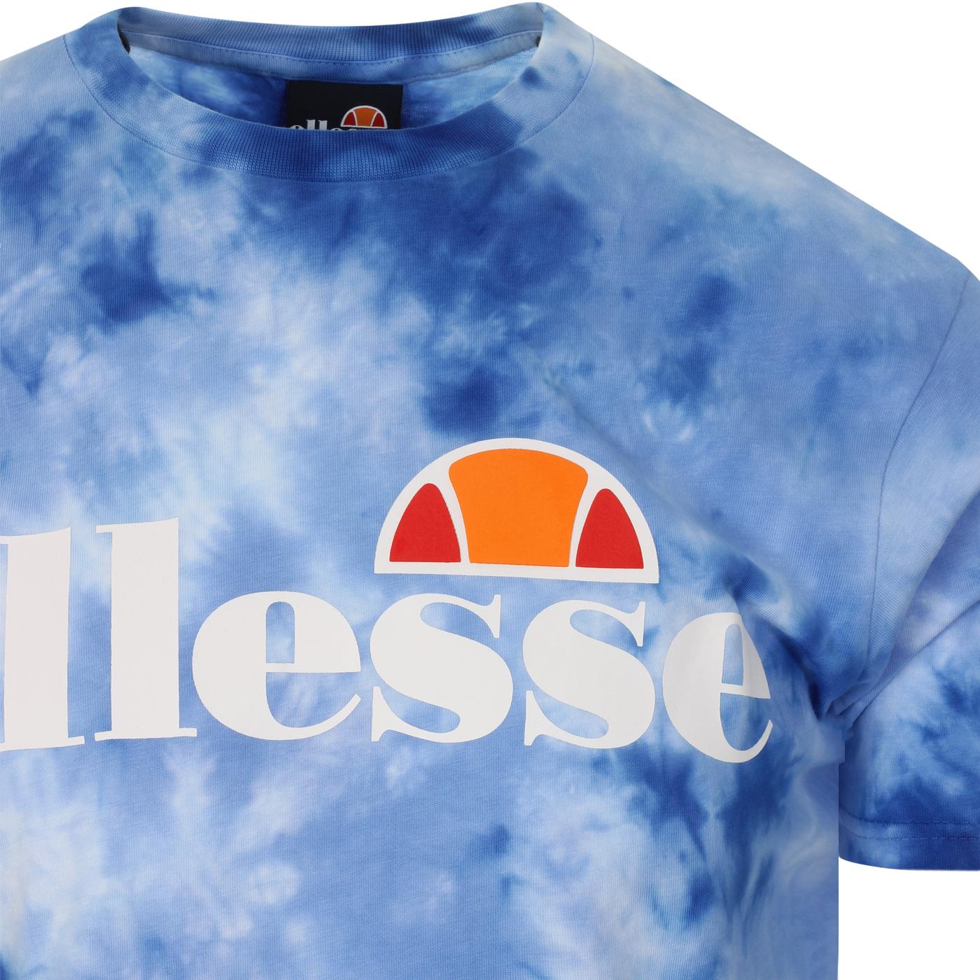 Sl Prado Ellesse Mens Retro 1980s Tie Dye Tee