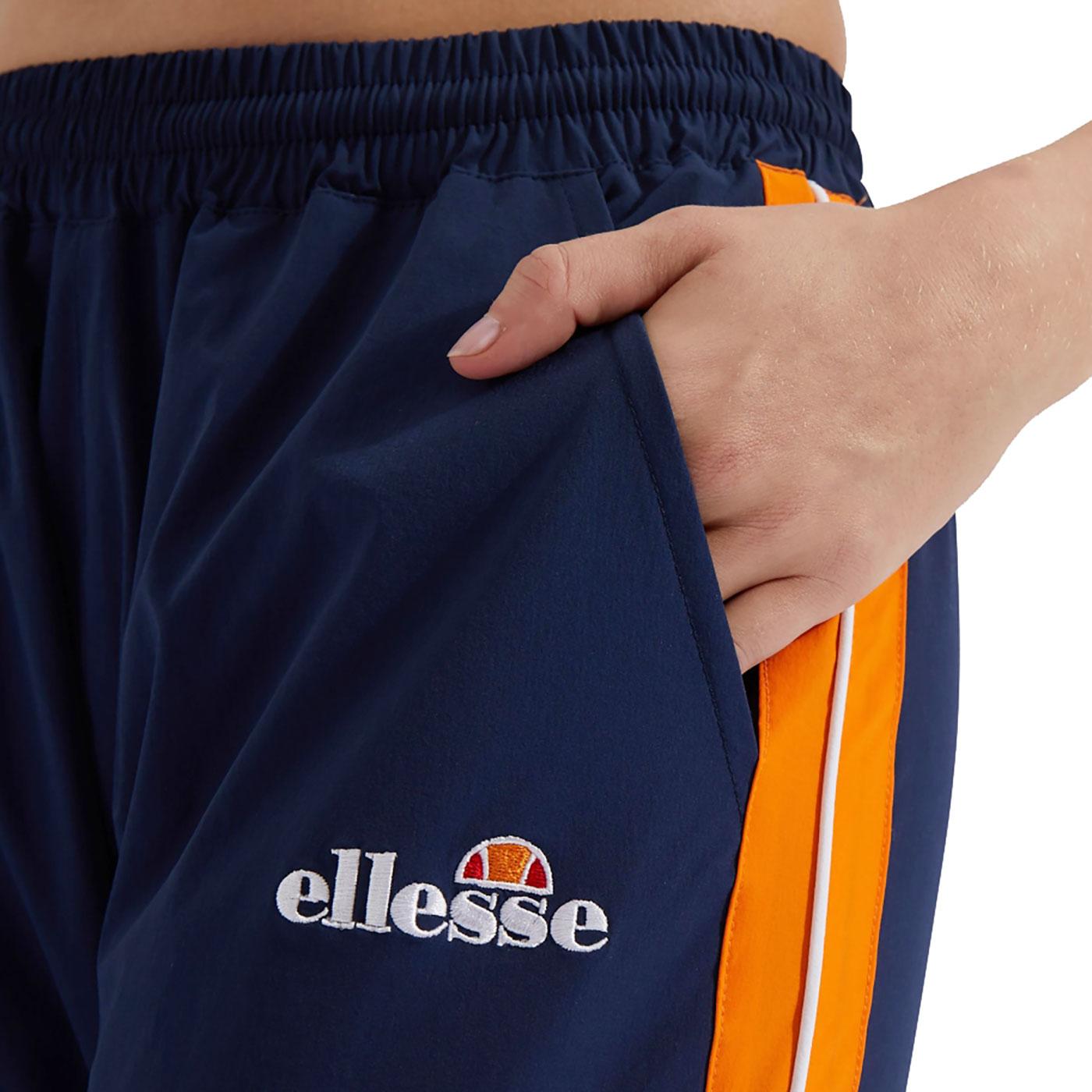 Ellesse Retro 1980S Logo Stretch Waist Navy Blue Womens Solos 2