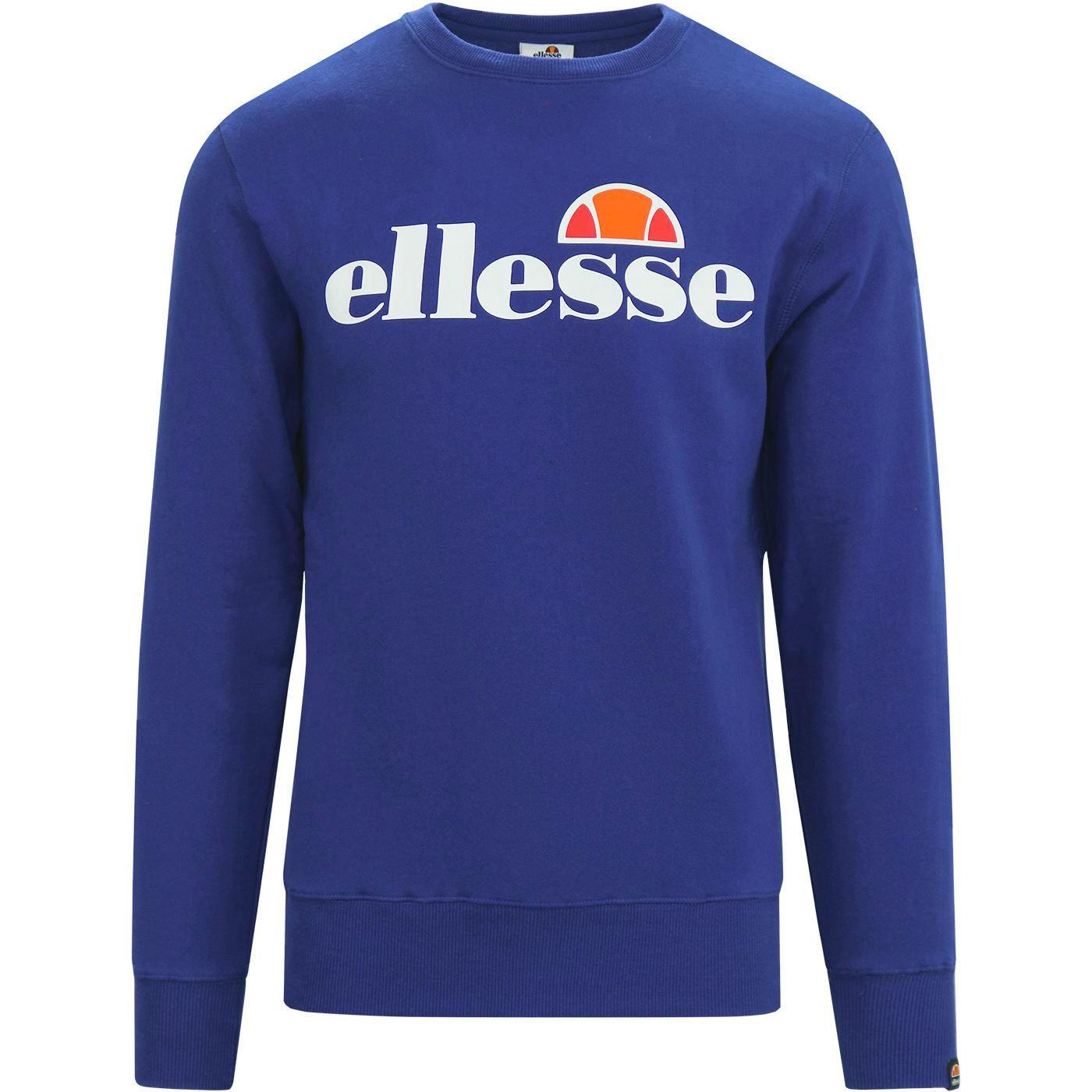 Succiso ELLESSE Retro 90s Logo Sweatshirt (Blue)