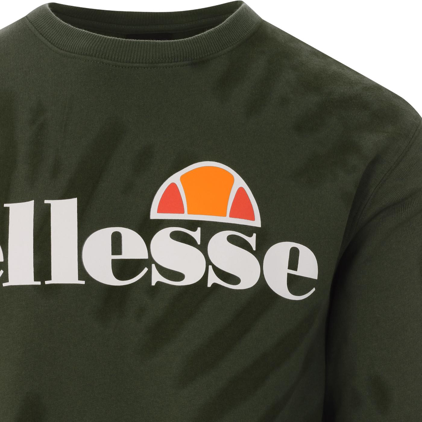 Camiseta Ellesse Hombre Ellesse Succiso Crew Neck Sweat Shirt Grey
