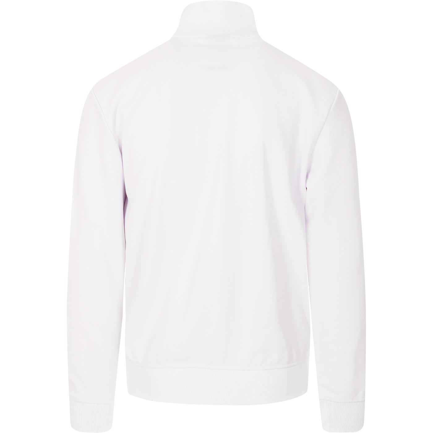 ELLESSE Vicenza Retro 80s Chest Stripe Track Top in White