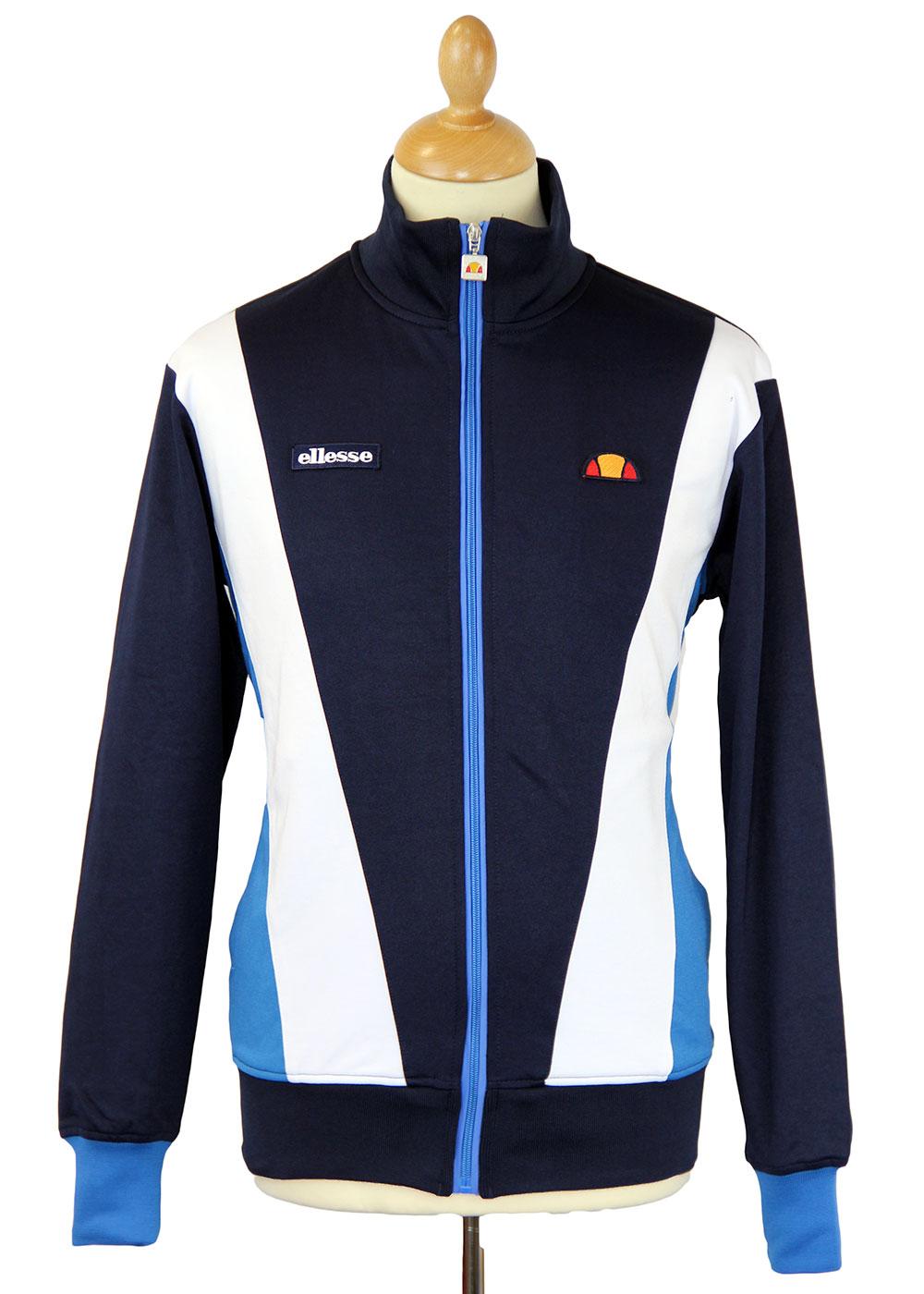 ELLESSE Bergatino Retro 70s Indie Side Panel Track Jacket