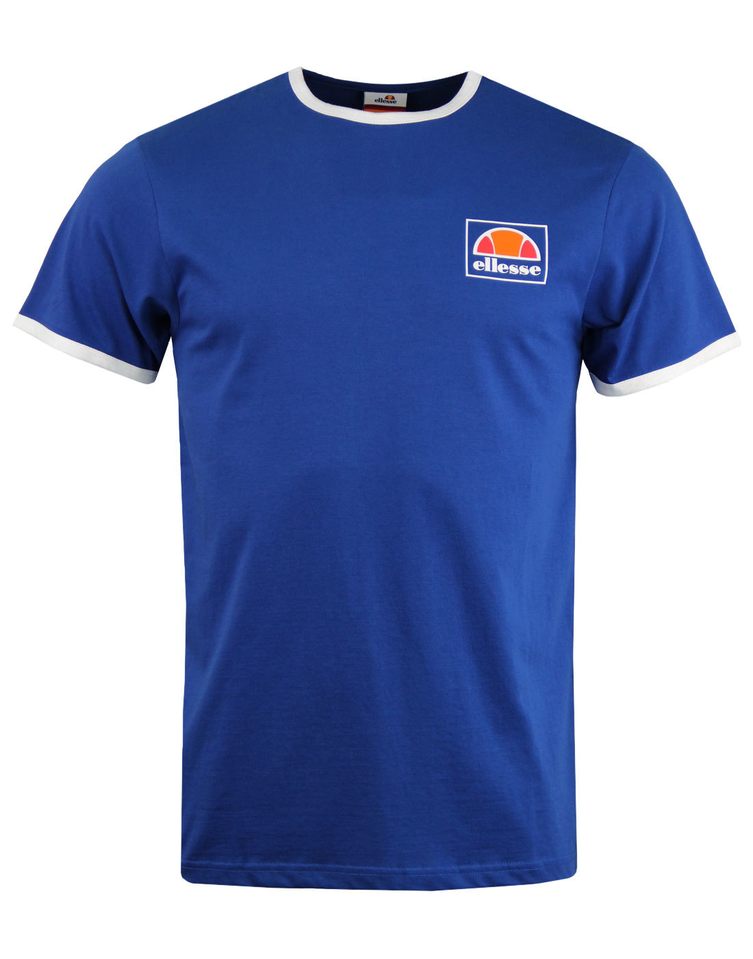Montefello ELLESSE Retro Indie Ringer T-Shirt BLUE