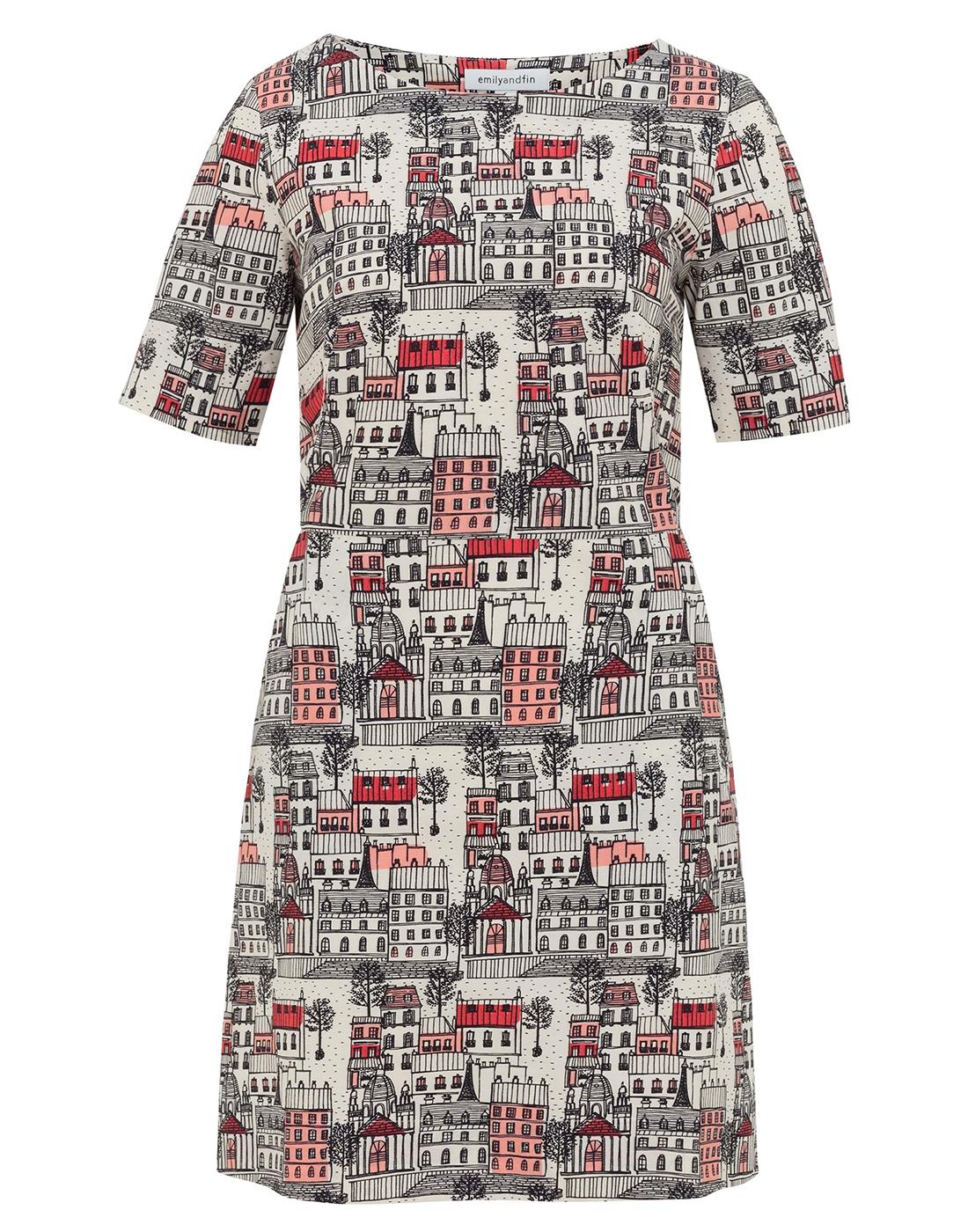 Aggie EMILY AND FIN Vintage Streets of Paris Dress