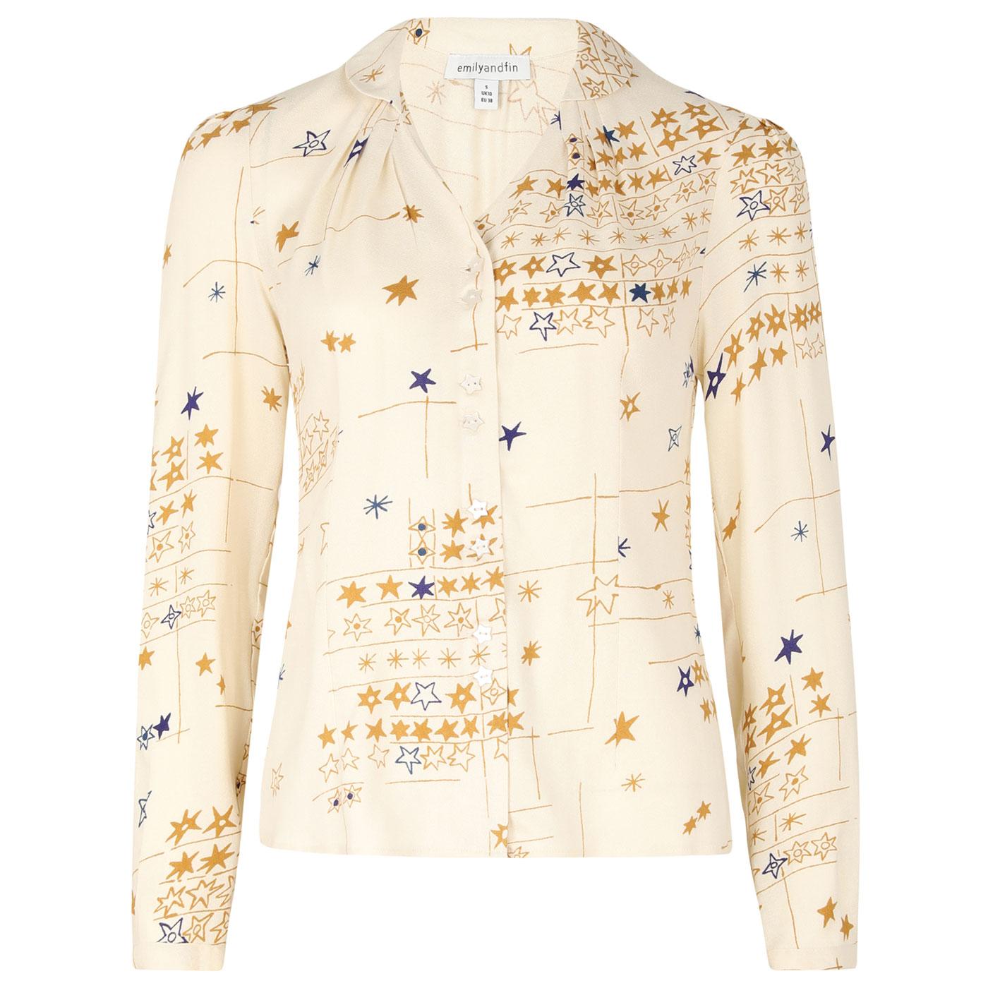 Elspeth EMILY AND FIN Vintage Starry Nights Shirt