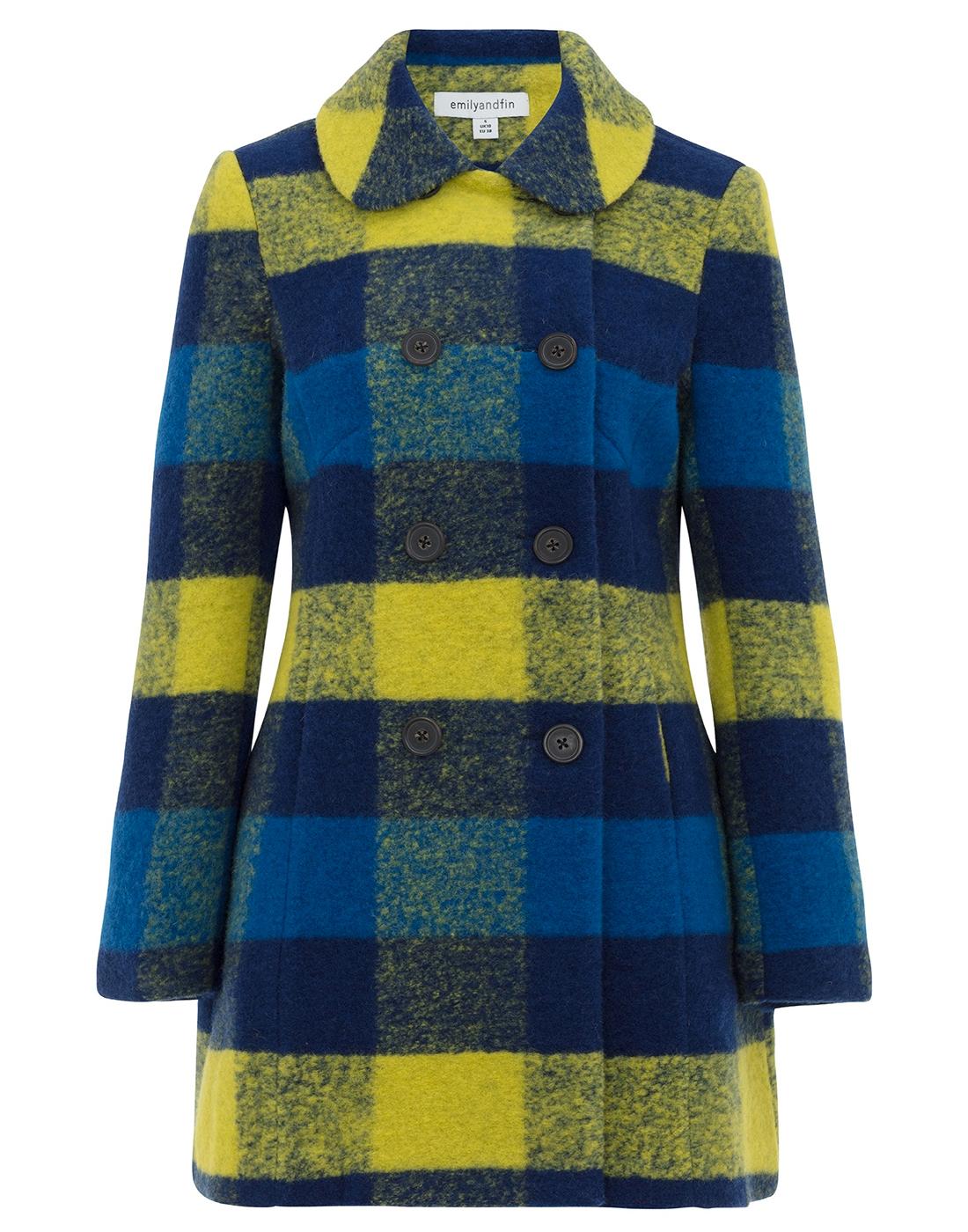 Lydia EMILY AND FIN Retro Vintage Wool Winter Coat