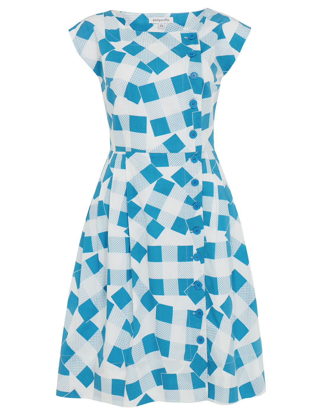 Nancy EMILY AND FIN Retro 50s Patchwork Day Dress