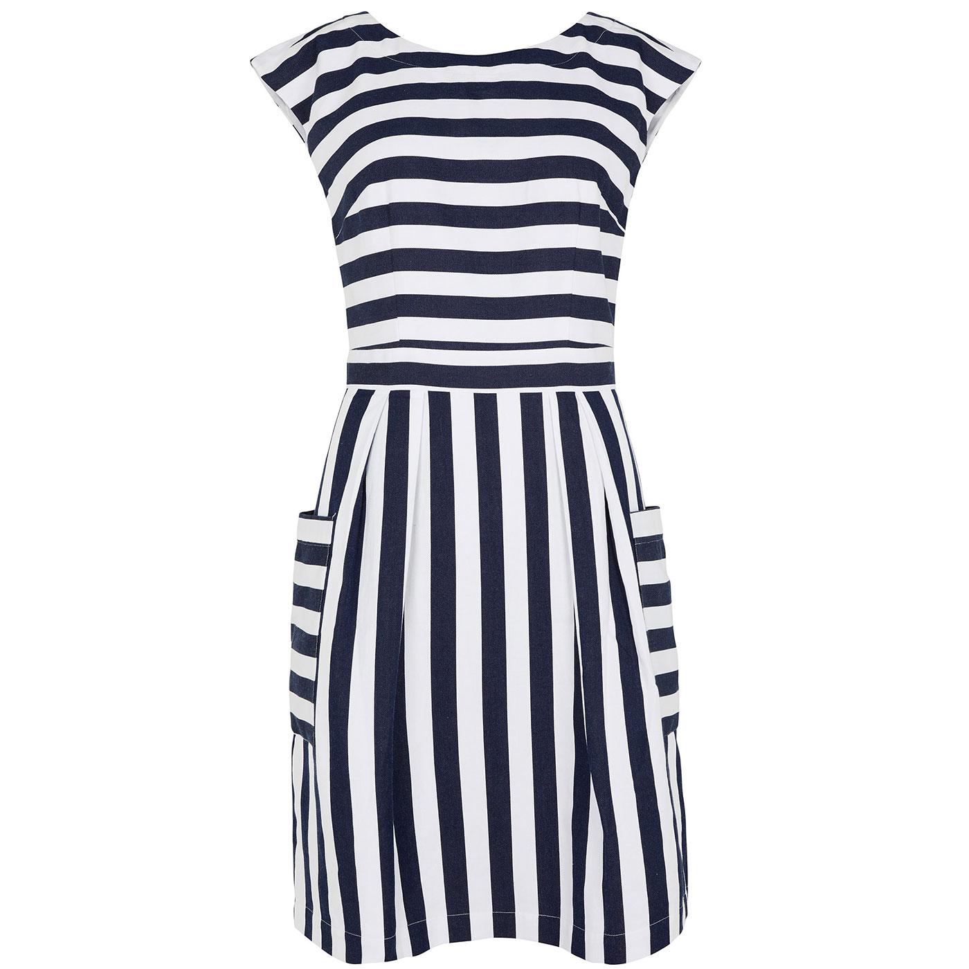 Zoe EMILY & FIN Vintage Nautical Stripe Dress
