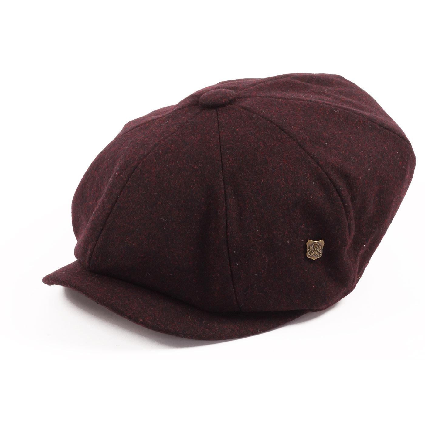 wool melton gatsby cap