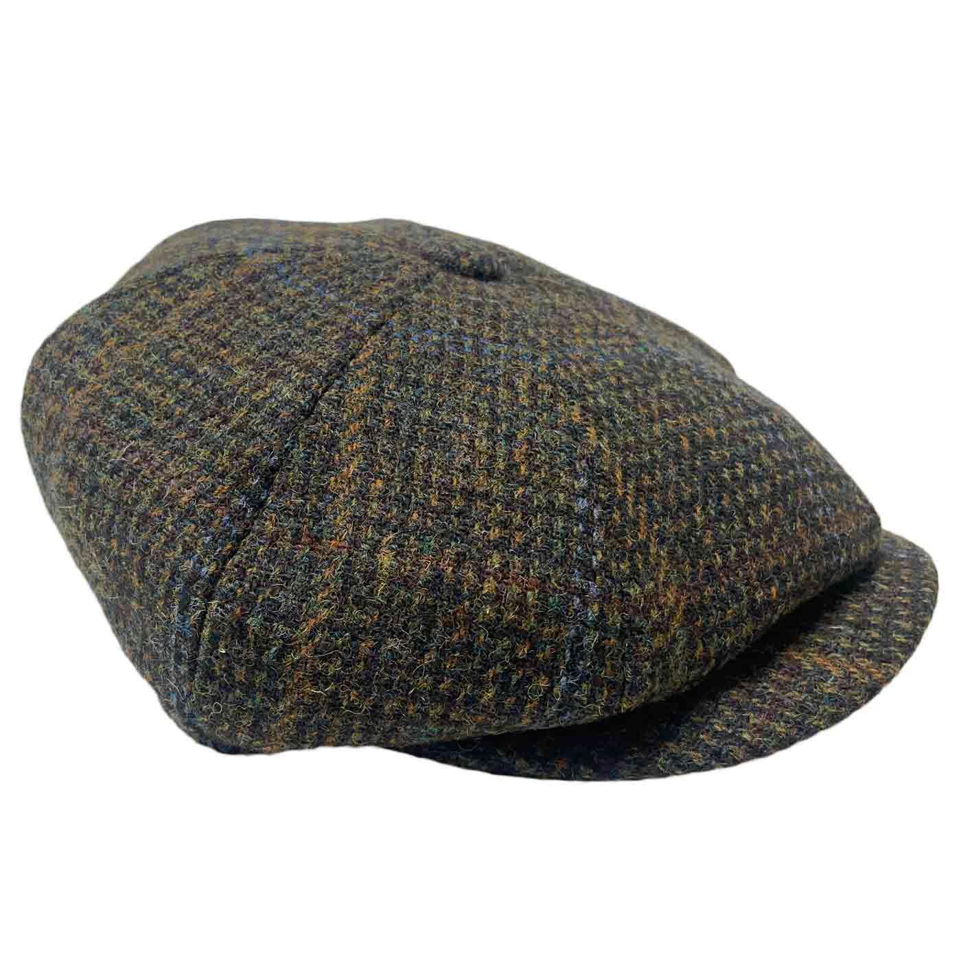 Carloway Failsworth Harris Tweed Newsboy Cap (G)