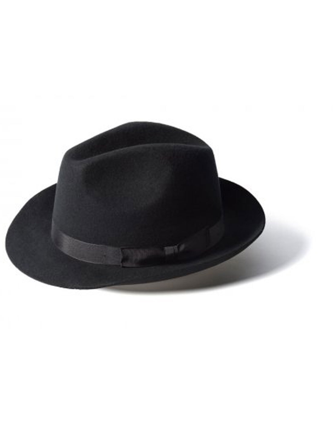 'Doherty' - Indie Trilby Hat (Black)