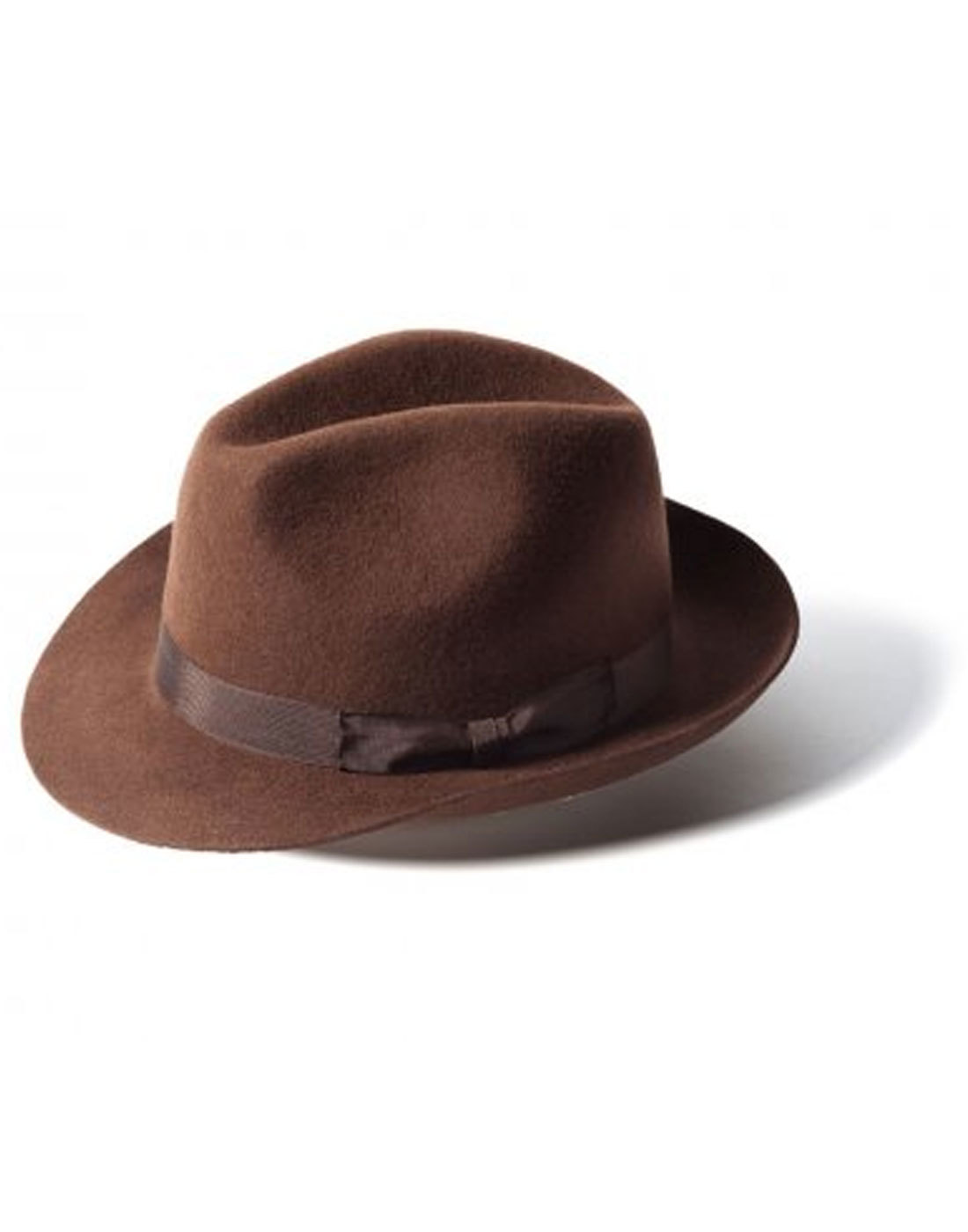 'Doherty' - Indie Trilby Hat (Dark Brown)