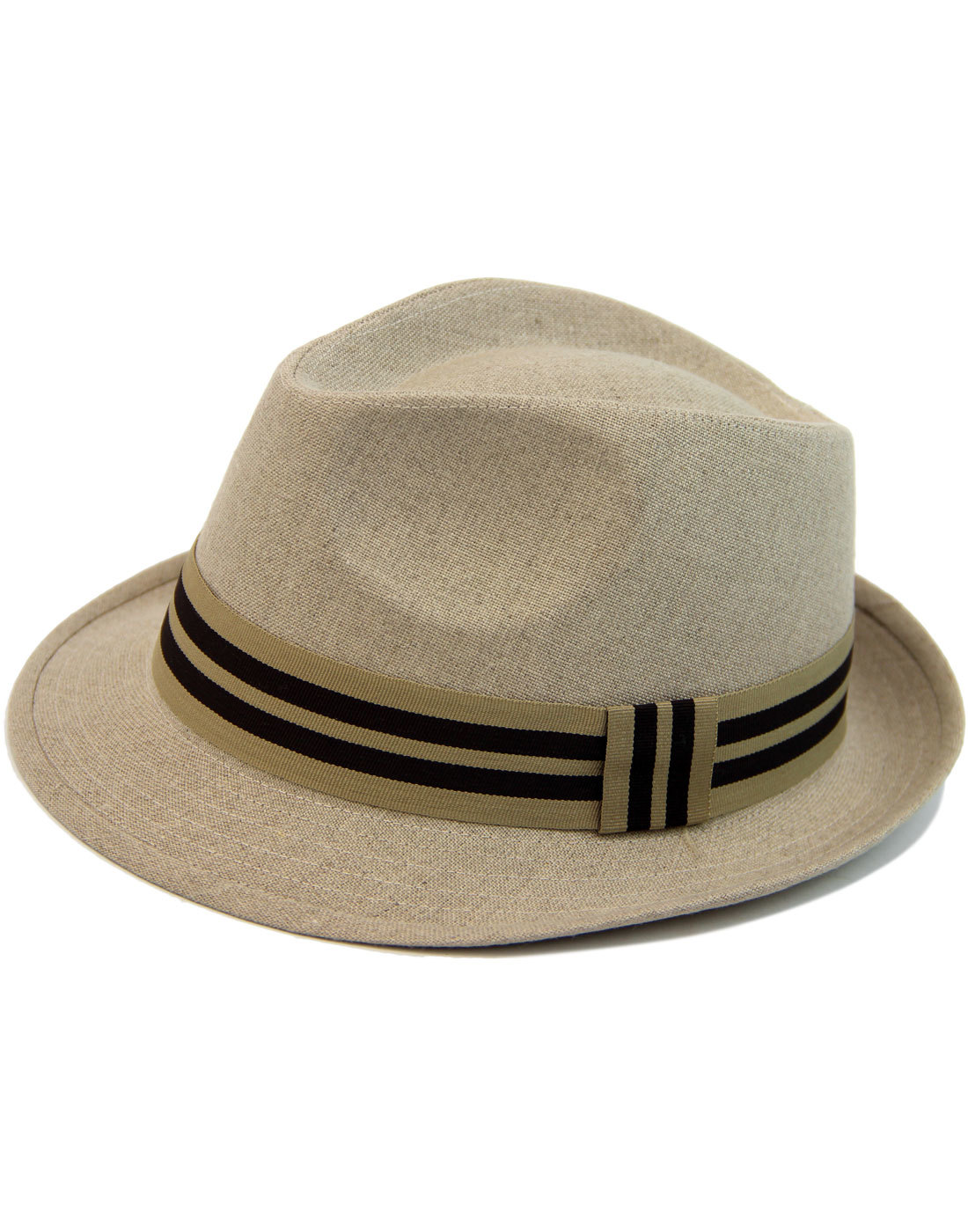FAILSWORTH Men's Retro Mod Irish Linen Trilby Hat
