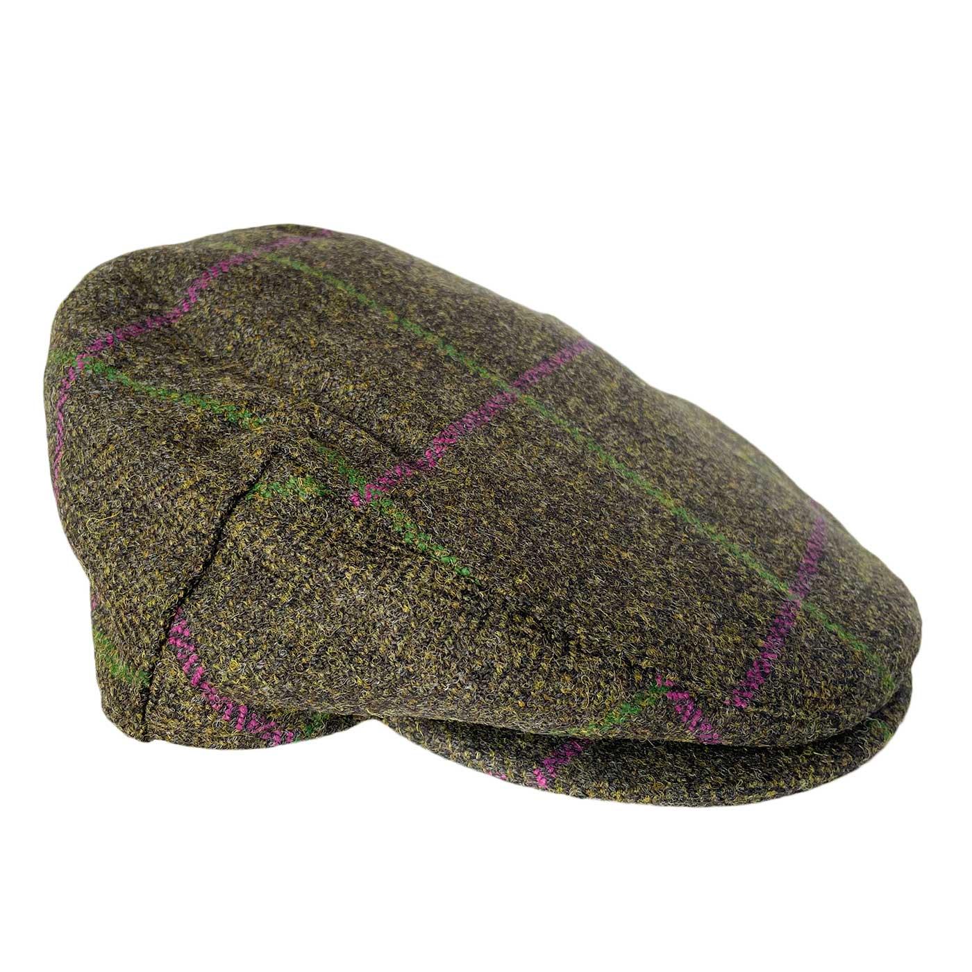 Failsworth Windowpane Check Waterproof Flat Cap G