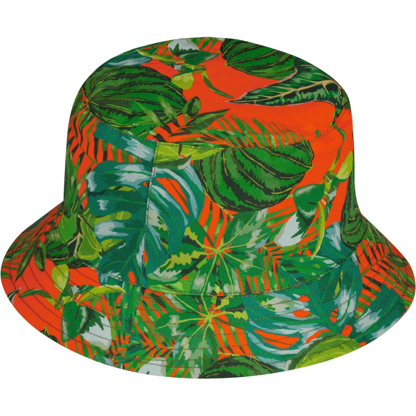 FAILSWORTH Retro Reversible Floral Bucket Hat (K)