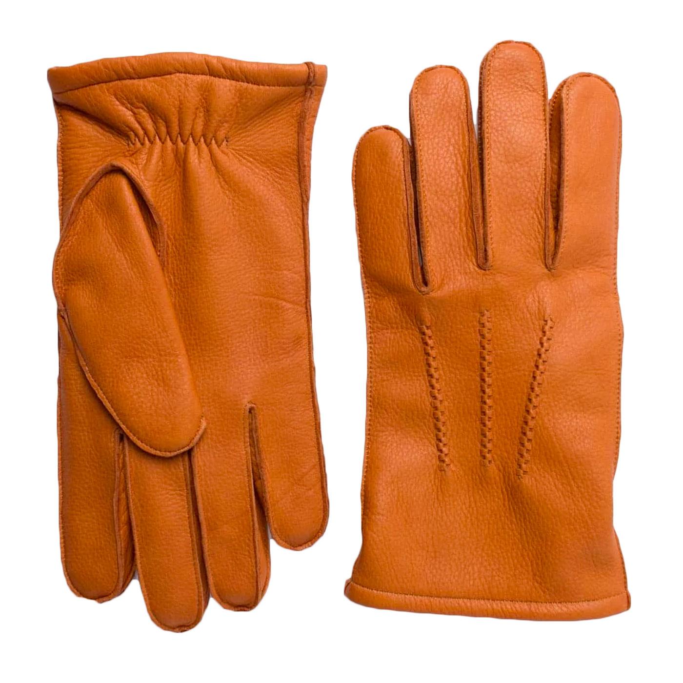 Winston FAILSWORTH Men's Retro Leather Gloves TAN