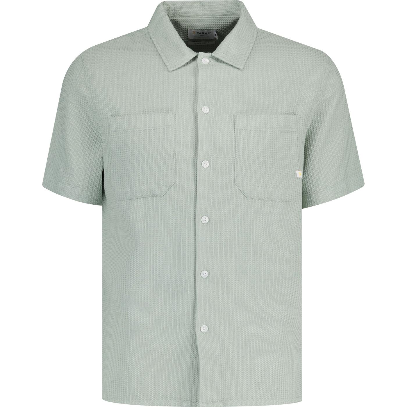 Judson Farah Textured Dobby Relaxed SS Shirt (GG)