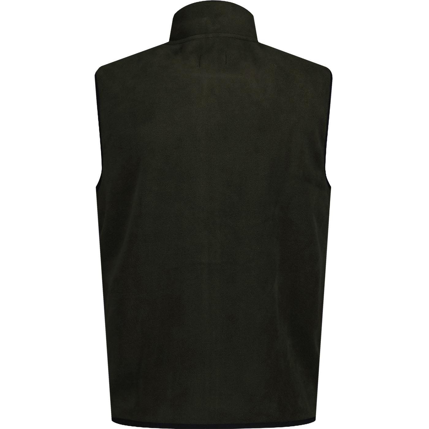 Farah Vintage Classic Caldwell Gilet in Evergreen