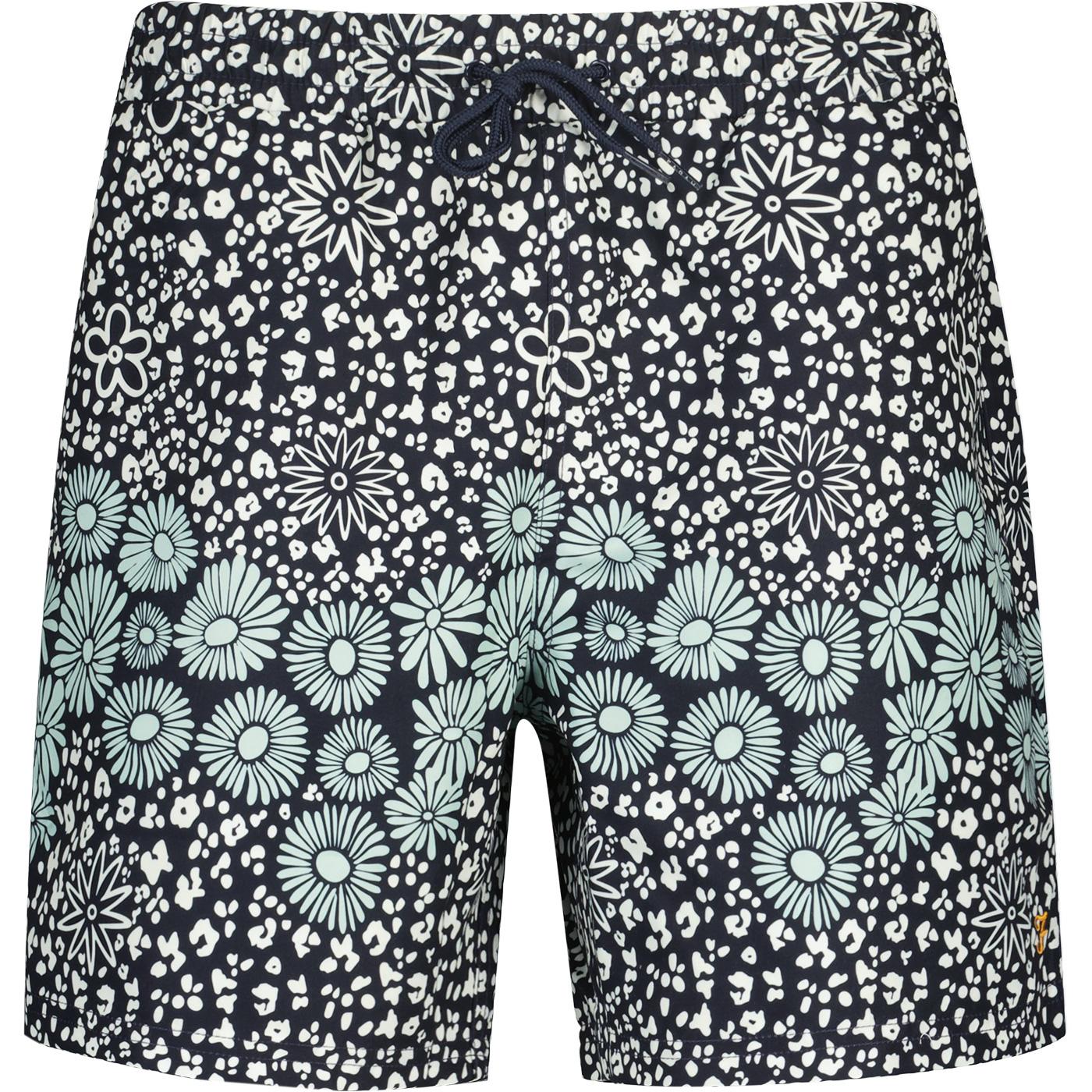 Colbert Farah Retro Floral Print Swim Shorts (TN)