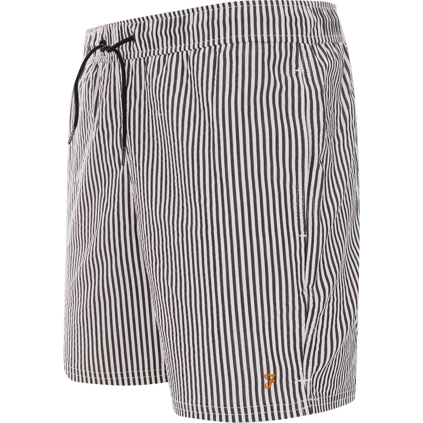 FARAH Colbert Retro Seersucker Stripe 