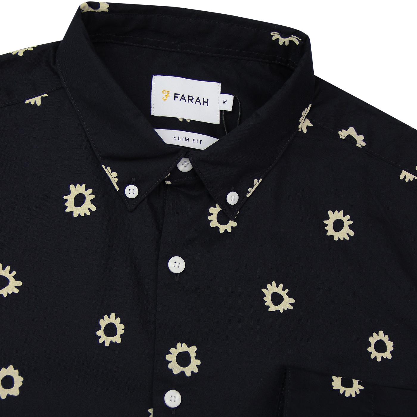FARAH 'Idha' Retro Mod Abstract Floral 