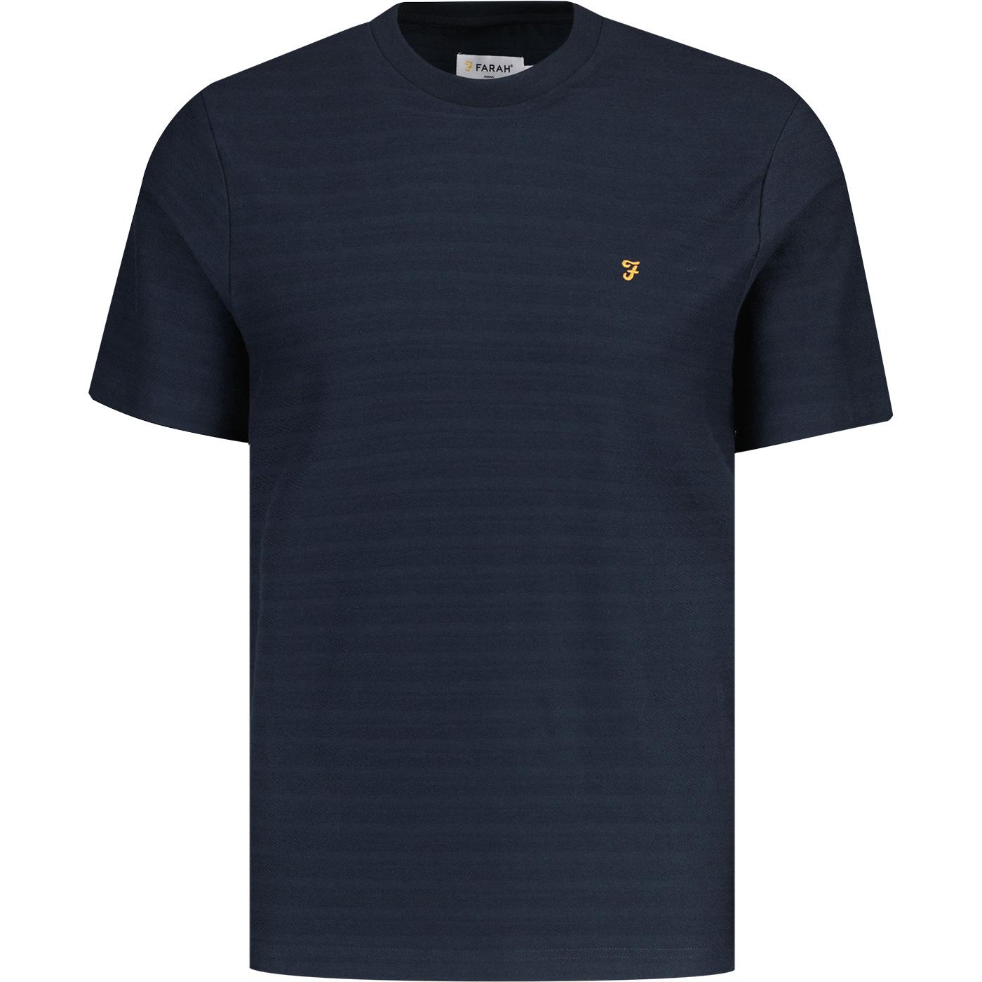 Talwin Farah Textured Jacquard Stripe T-shirt (TN)