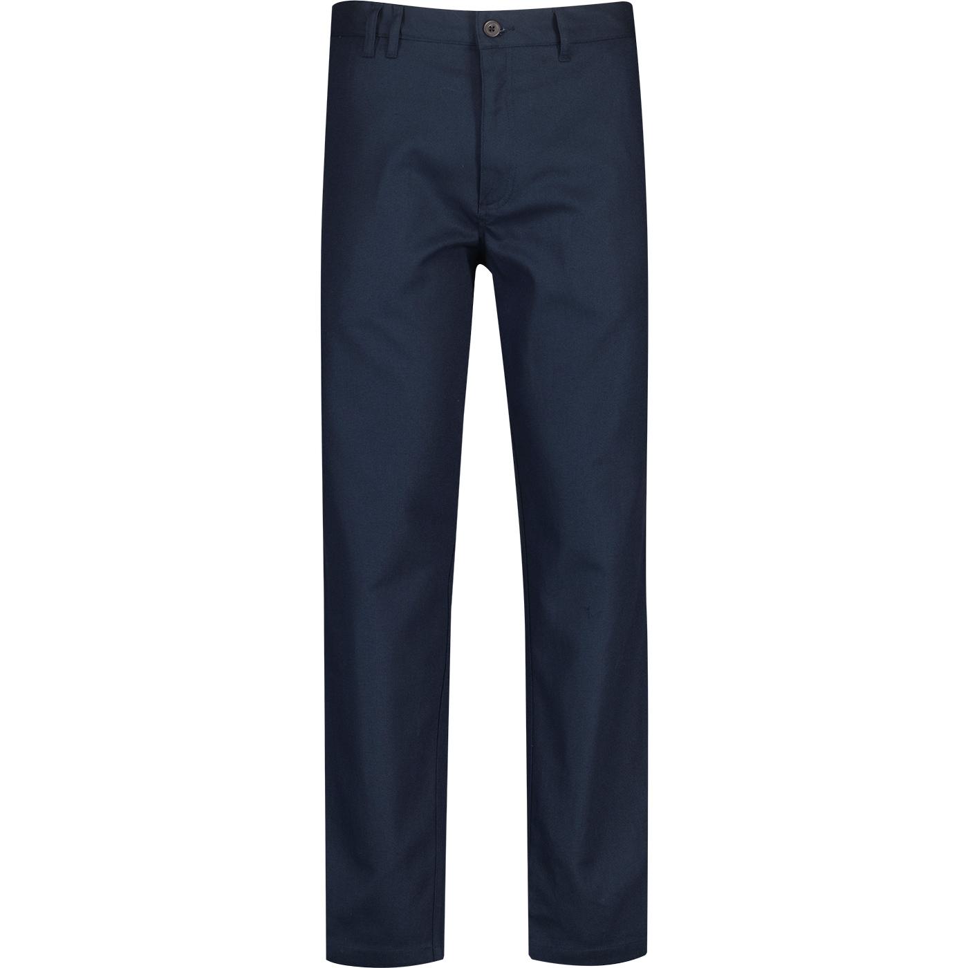 Norwood Farah Retro Hopsack Flat Front Trousers TN