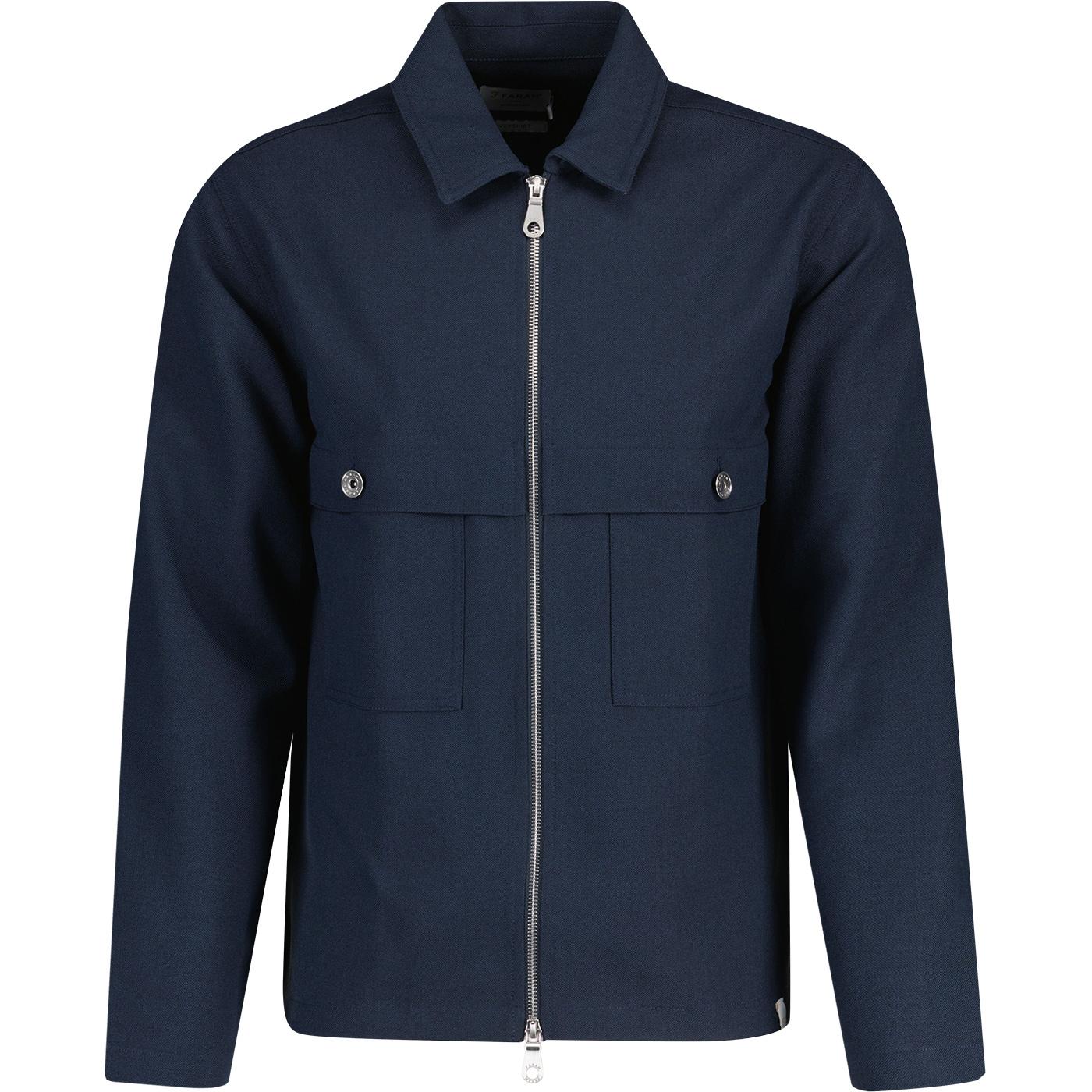 Sonny Farah Archive Zip-Through Hopsack Overshirt