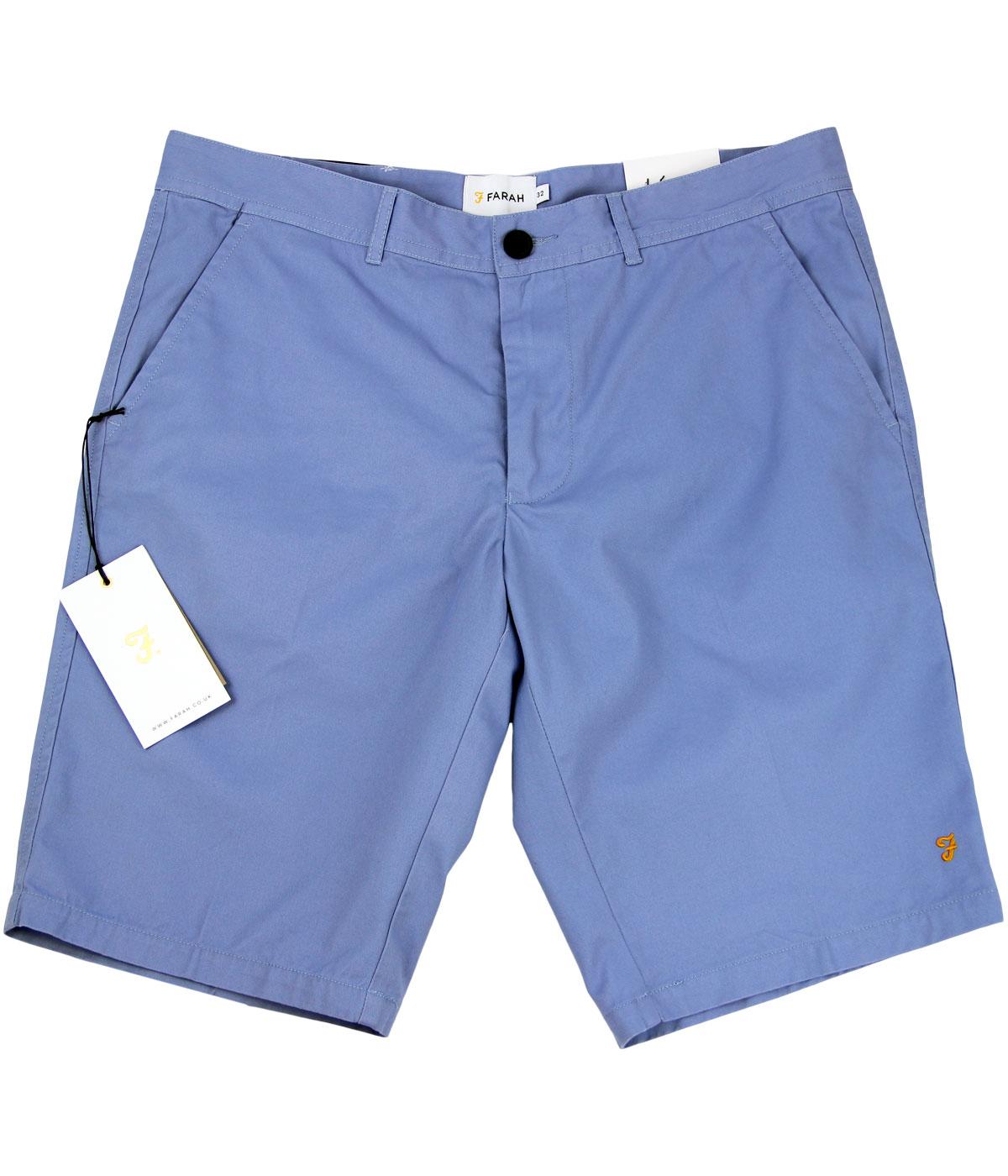Berkley FARAH Retro Cotton Twill Smart Shorts (PB)