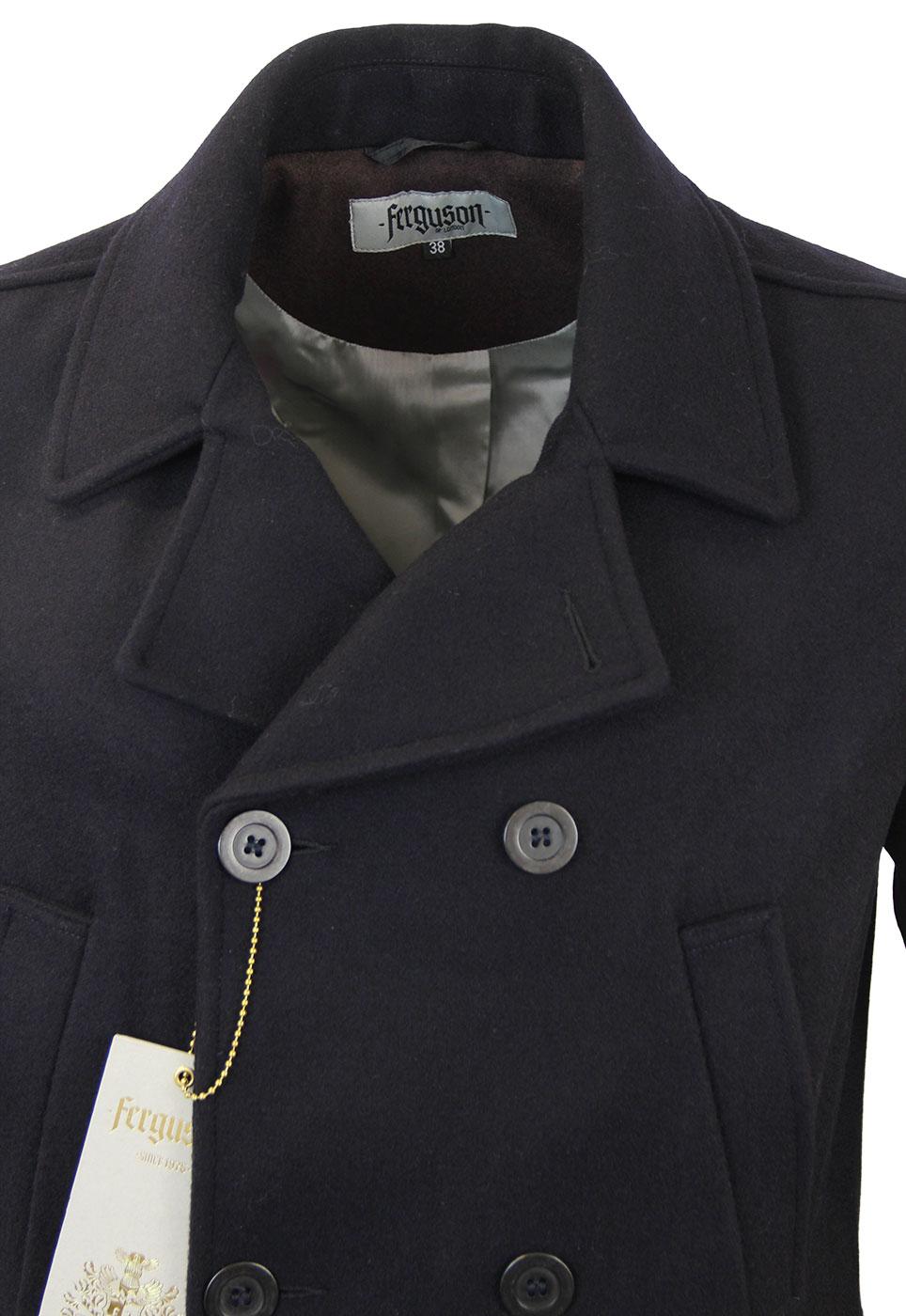 double breasted reefer jacket