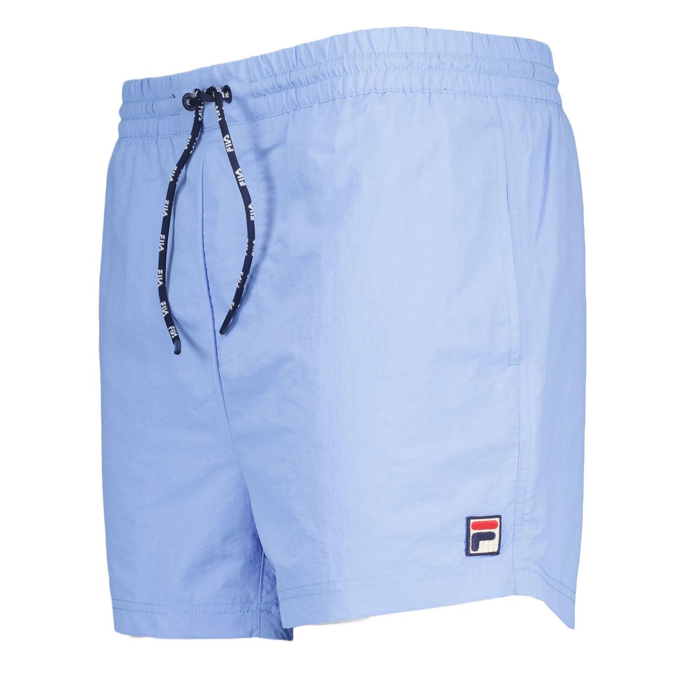 Artoni Fila Vintage Men's Blue Retro Swim Shorts