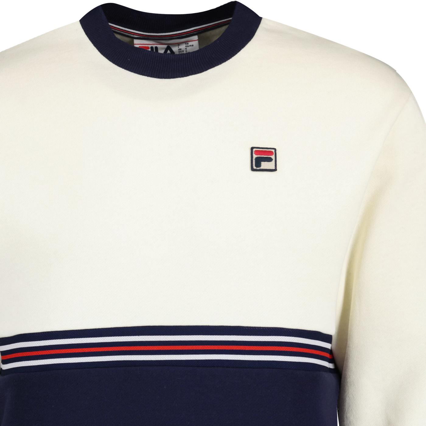 Fila colour block clearance sweatshirt