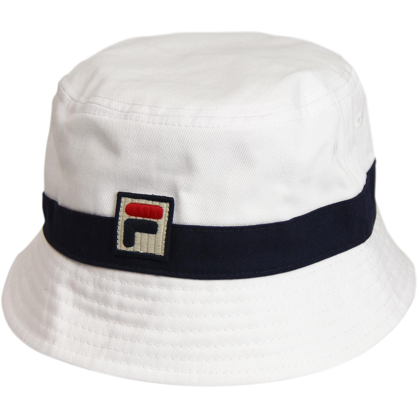 Basil FILA VINTAGE Retro 1990s Bucket Hat (W/P)