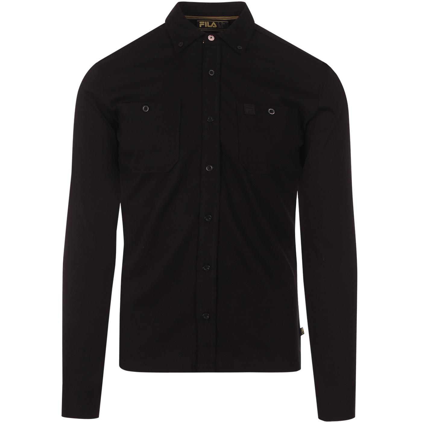 fila button down shirt