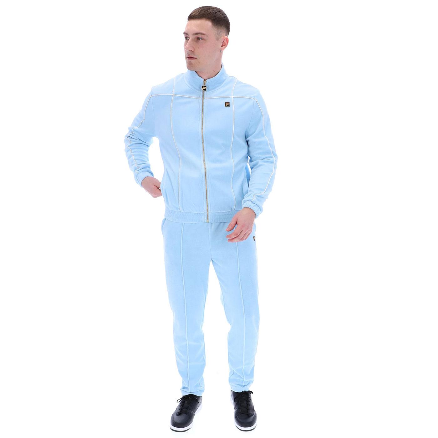 Fila Vintage Nichols & Sims Velour Tracksuit S