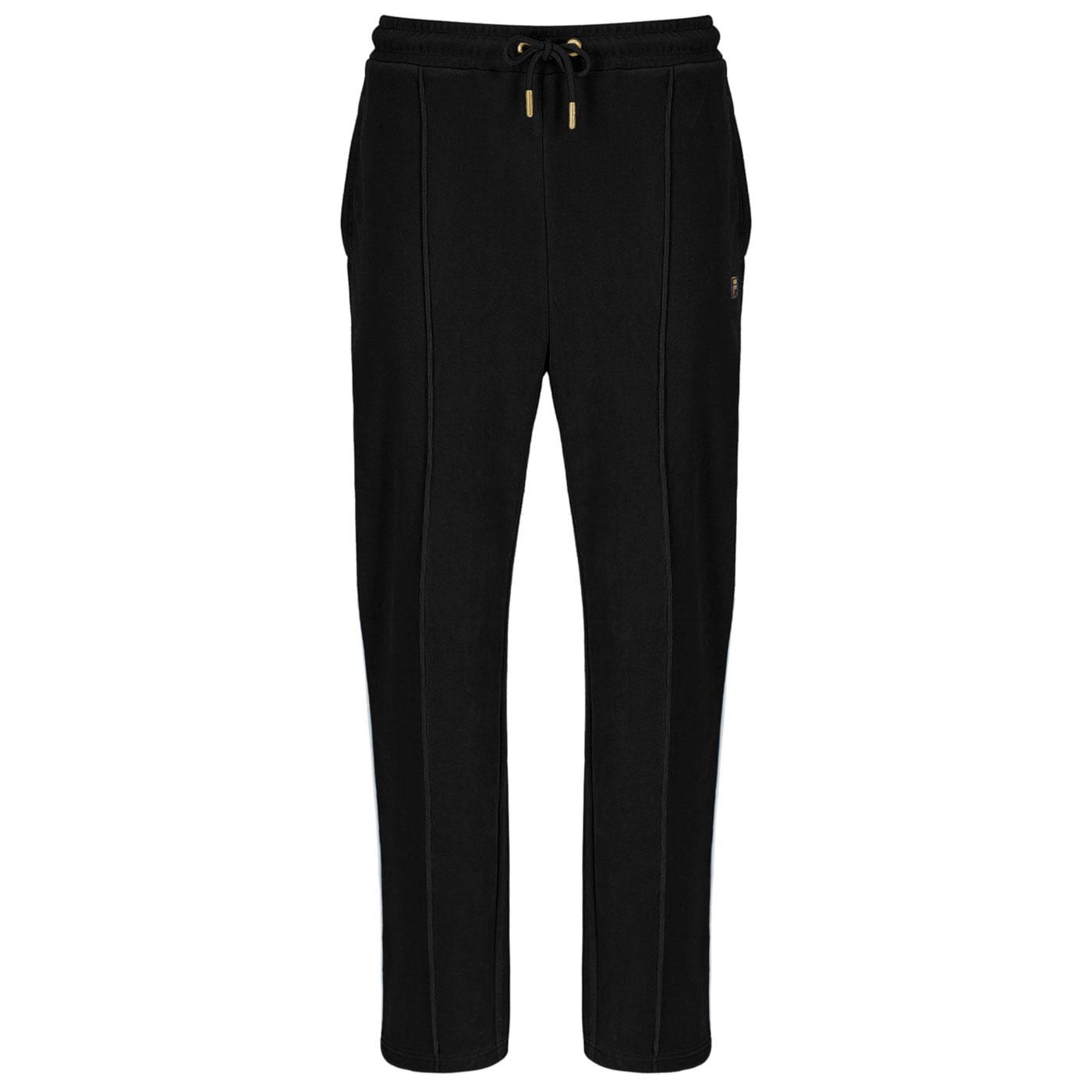Sims Fila Gold Spiral Piping Velour Track Pants B