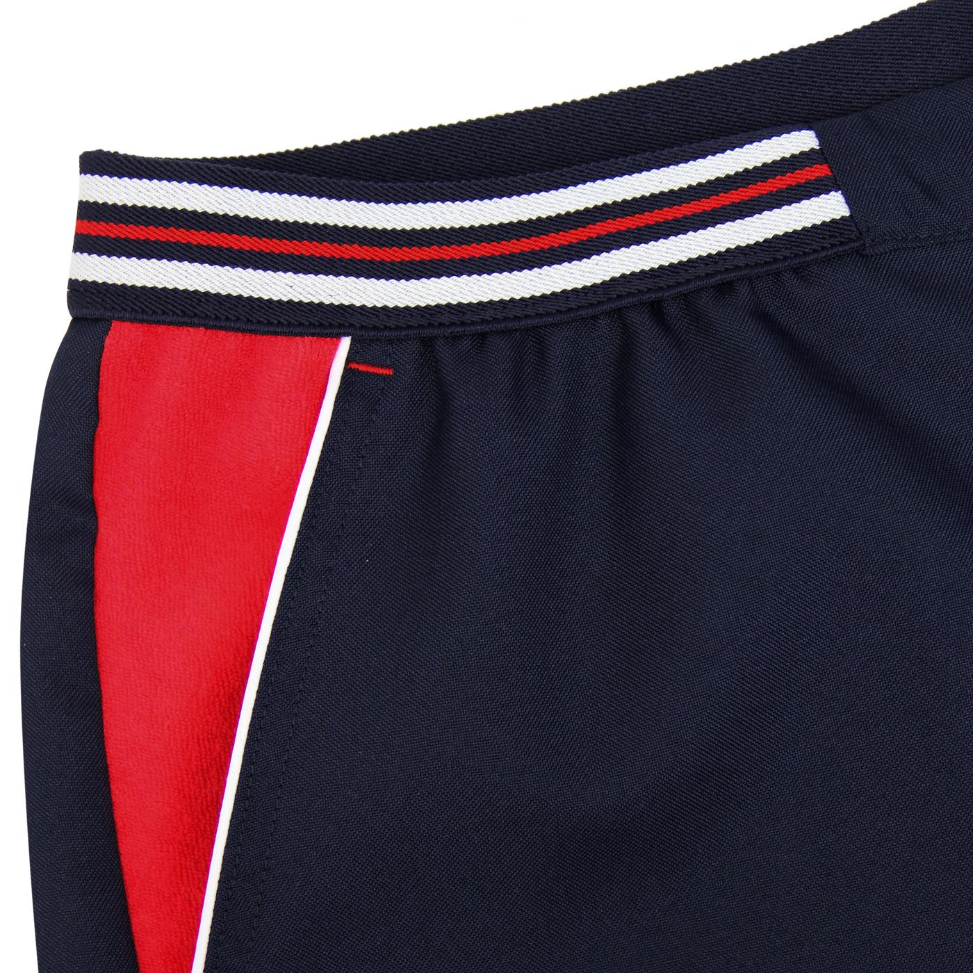 FILA VINTAGE Hightide 4 Retro Tennis Shorts Peacoat/Red