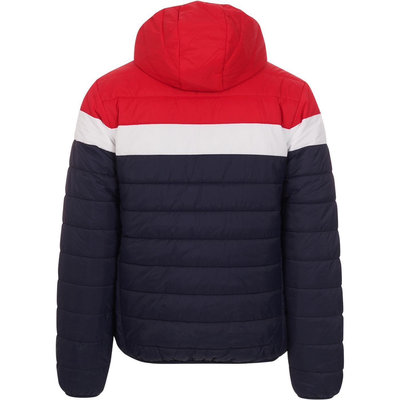 fila padded jacket with buckle fastening