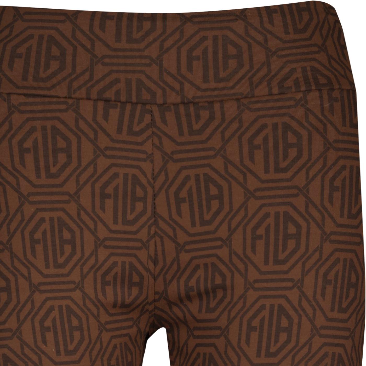 Fila - flared leggings in brown