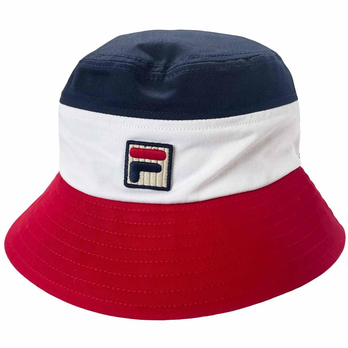 Marco Fila Vintage Tricolour Retro 90s Bucket Hat 
