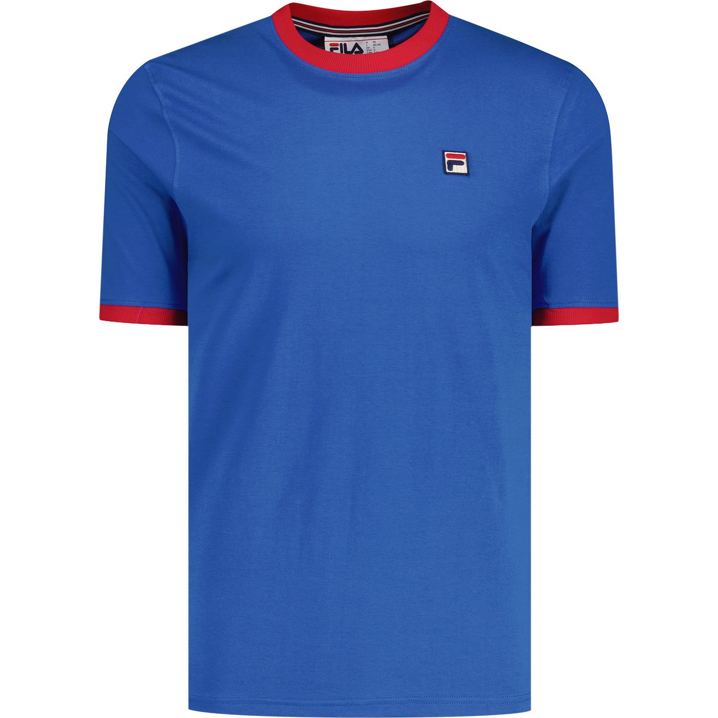Marconi Fila Vintage Retro 70s Ringer T-shirt TS/R