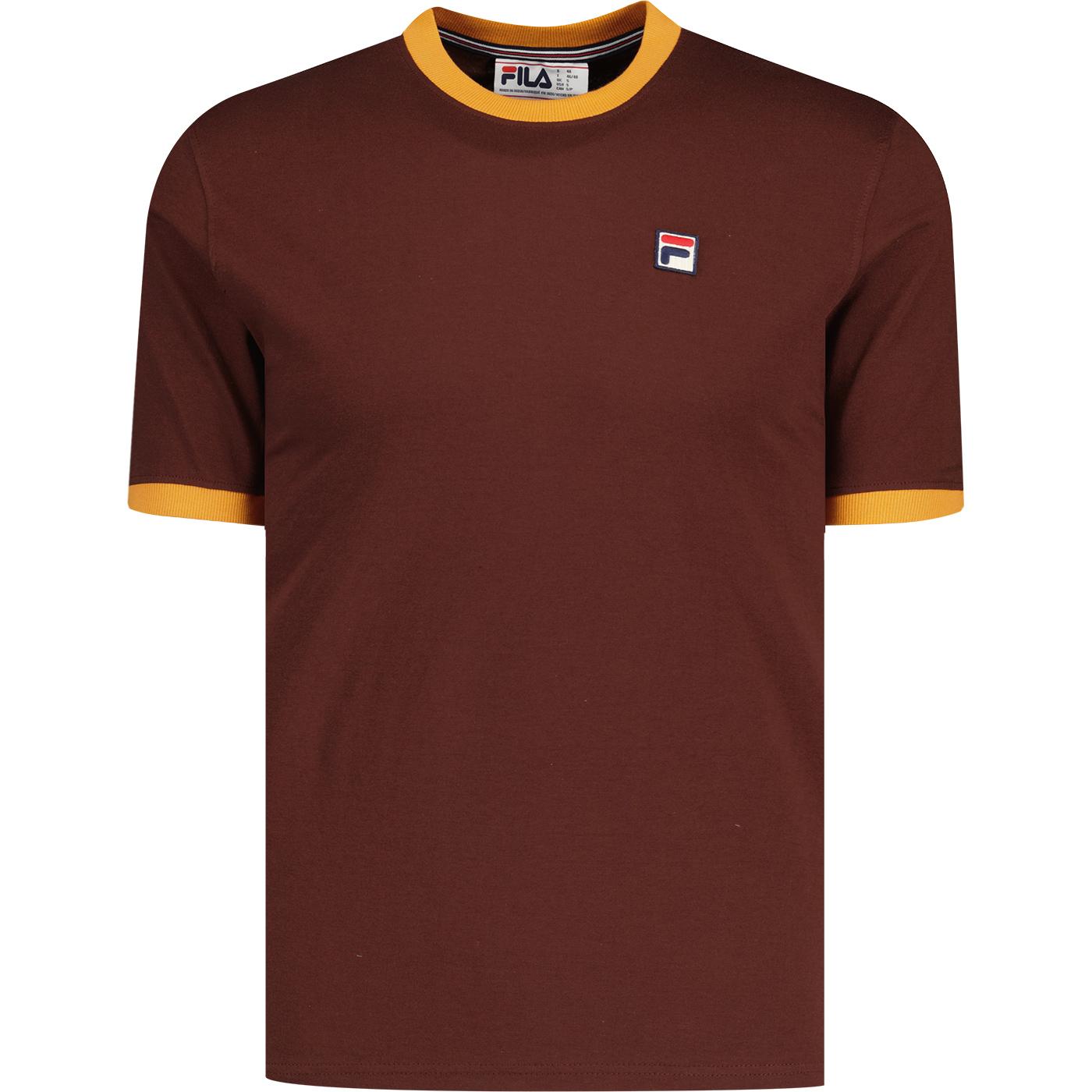 Marconi Fila Vintage Retro 70s Ringer T-shirt PS/Y