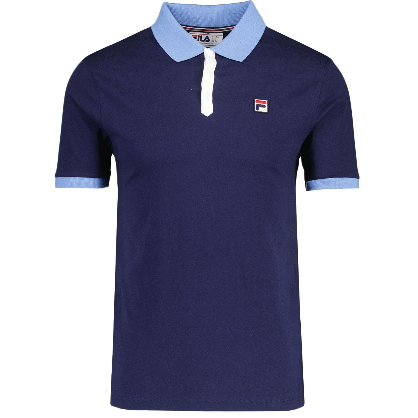 Panatta 2 Fila Vintage Contrast Trim Polo Shirt FN