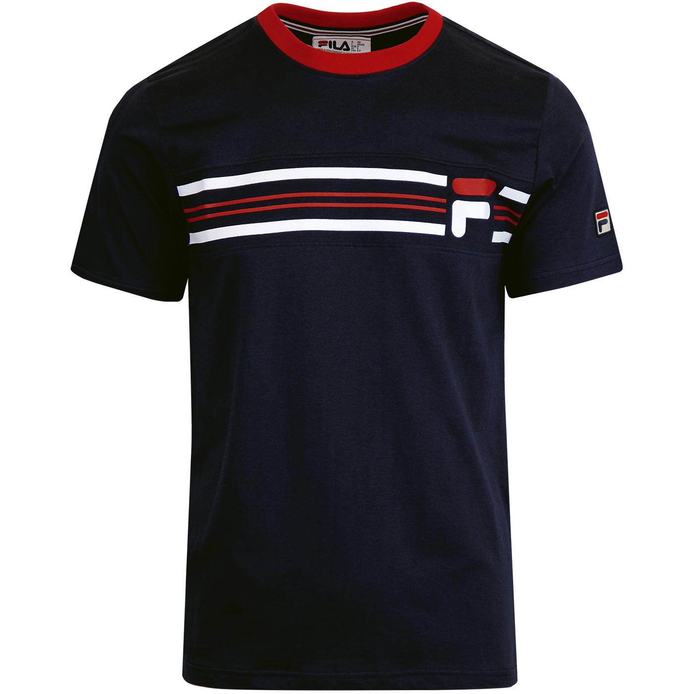 Bruno 3 FILA VINTAGE 1980s Cut & Sew T-shirt (P/R)