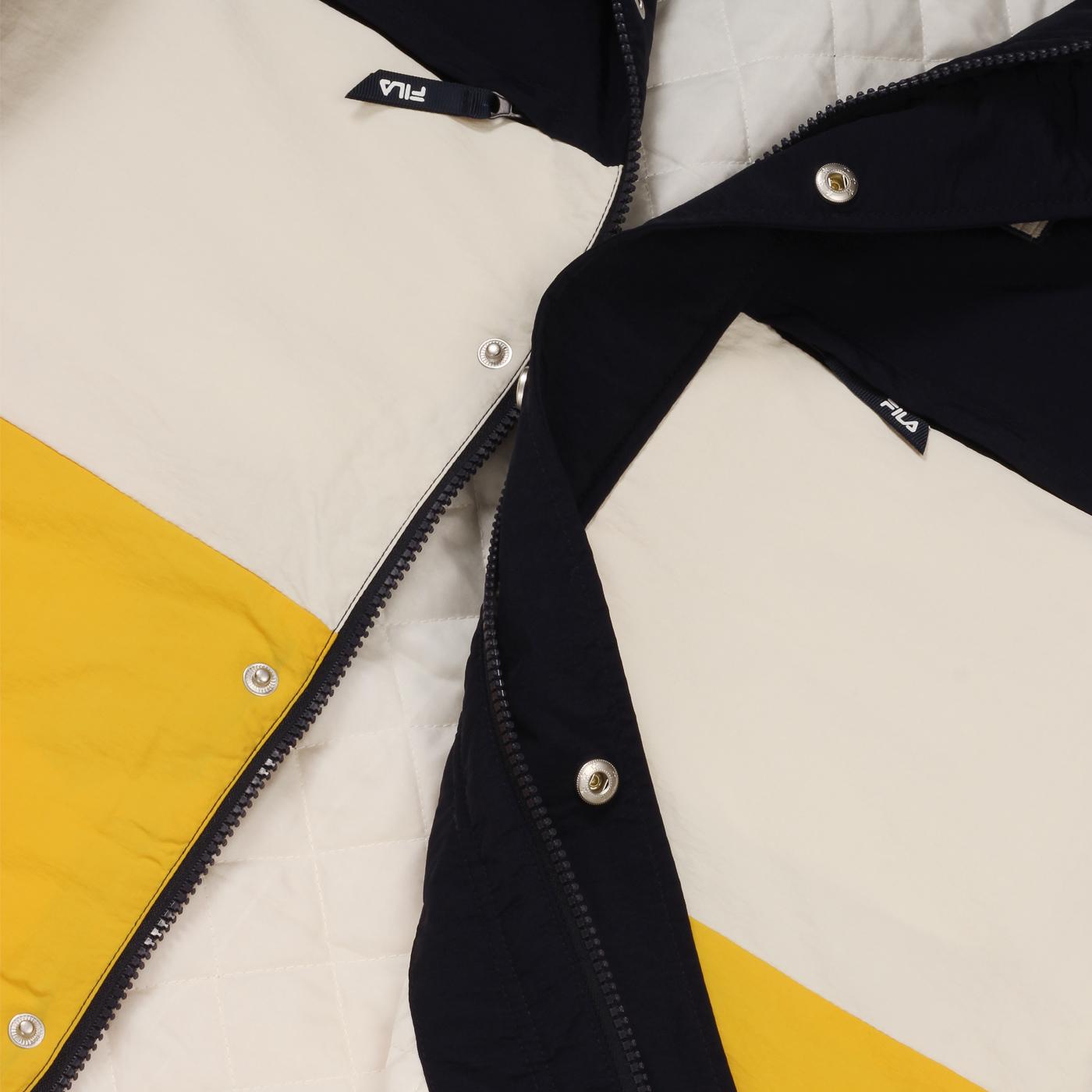 vintage colour block jacket