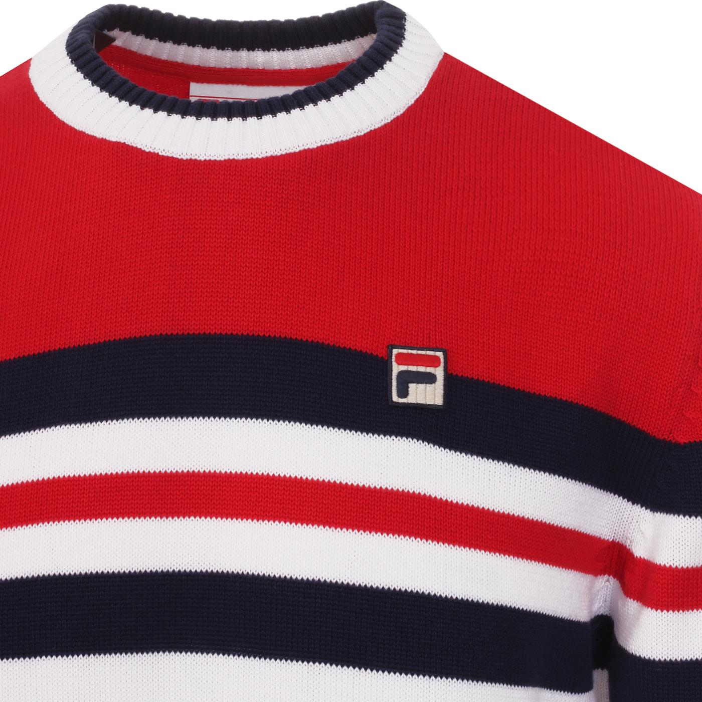 fila striped jumper