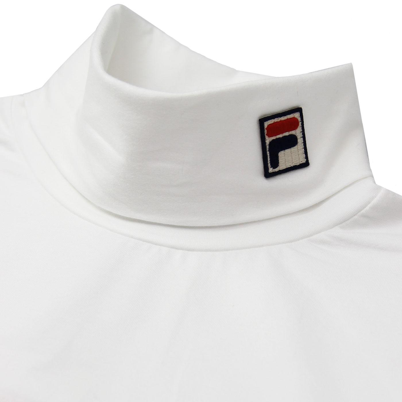 fila roll neck classic white