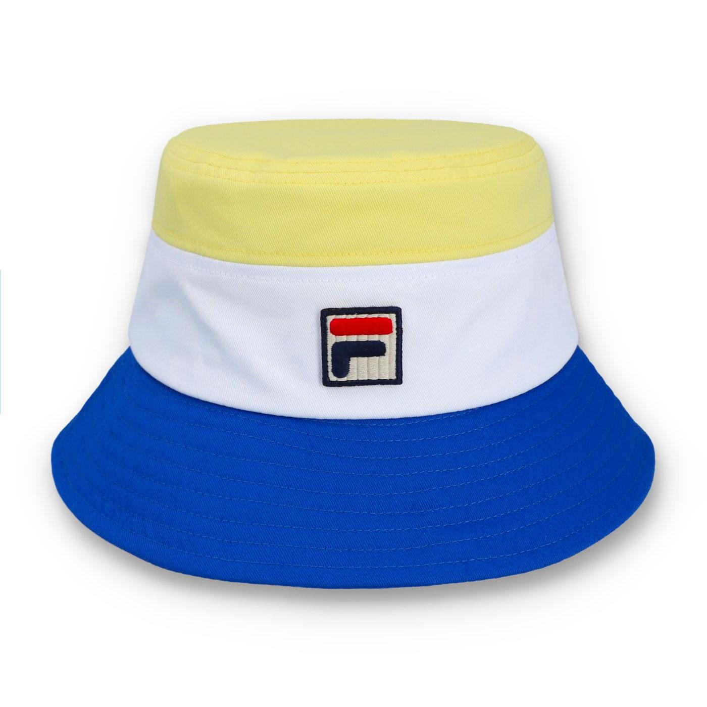 Marco Fila Vintage Tricolour Retro Bucket Hat P/B