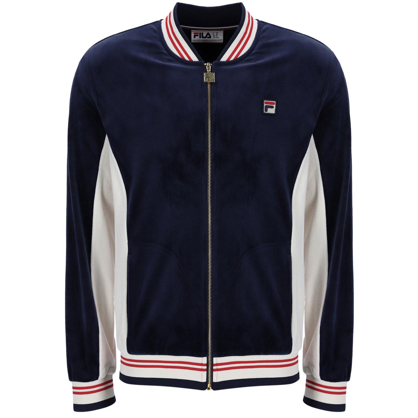 Miguel Fila Vintage Velour Archive Track Jacket FN
